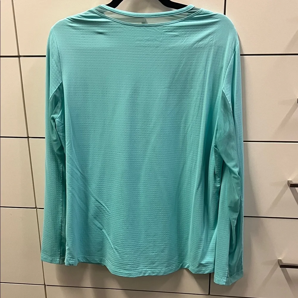 IBKUL Aqua Long Sleeve Top - Picture 2 of 3